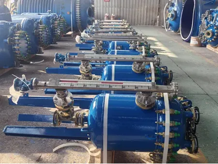 수직형 유리 라이닝 저장 탱크, 개방형