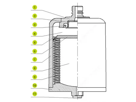 메탈 벨로즈 어큐뮬레이터
