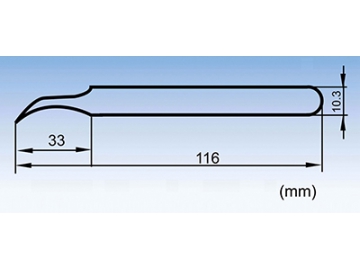 반자기성 초미세 포인트 핀셋, ST시리즈 스테인리스강 핀셋