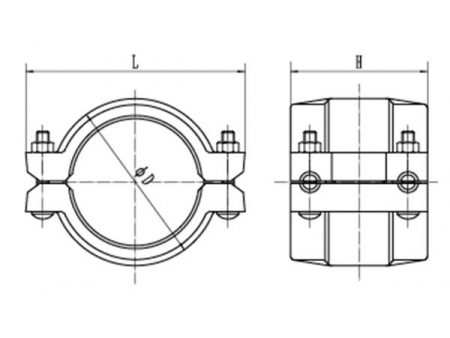 HDPE 파이프 커플링