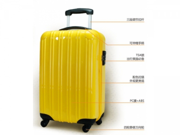 スーツケース真空成形カバー