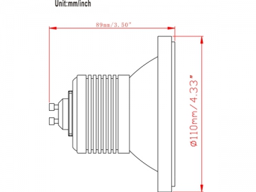 CDM111 10W LED スポットライト