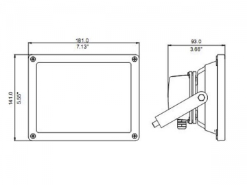 20W LED フラッドライト