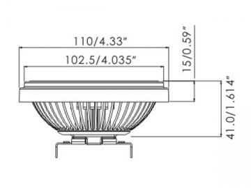 AR111 LED スポットライト