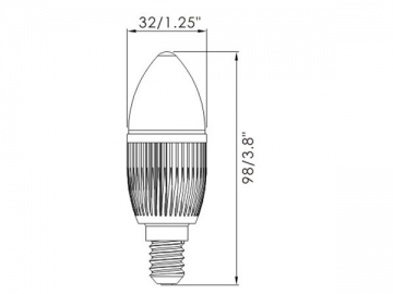 QP03 3W LED 電球