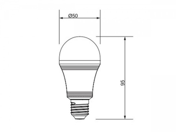 3W LED 전구