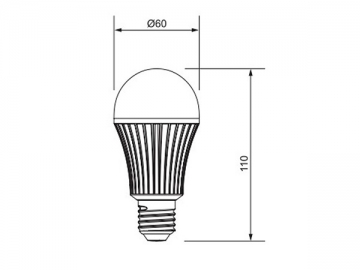 5W LED 전구