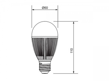 5W LED 전구