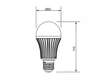 5W LED 전구