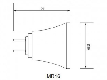 MR16 LED 반사컵 램프