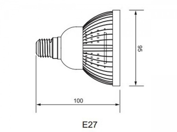 PAR30 E27LED 반사컵 램프