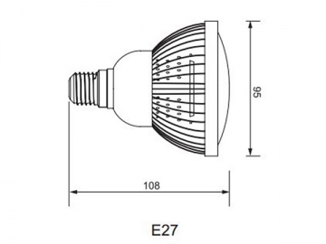 PAR30 E27LED 반사컵 램프