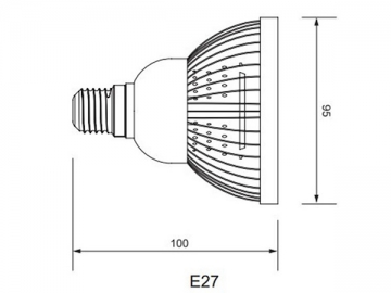 PAR30 E27LED 반사컵 램프