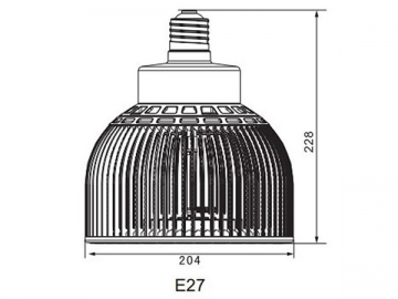 고출력 E27 LED 반사컵 램프