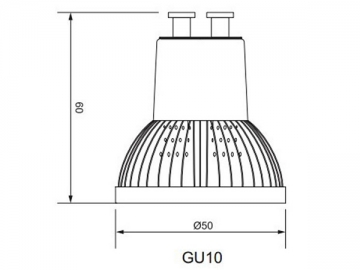 GU10 LED 반사컵 램프