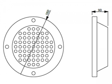 DIP LED 지중등