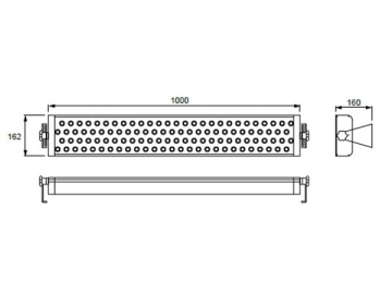 고효율 LED 월워셔