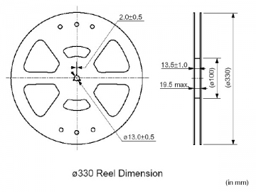 433MHz SAW 共振器