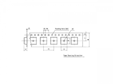 868MHz  SAW 共振子